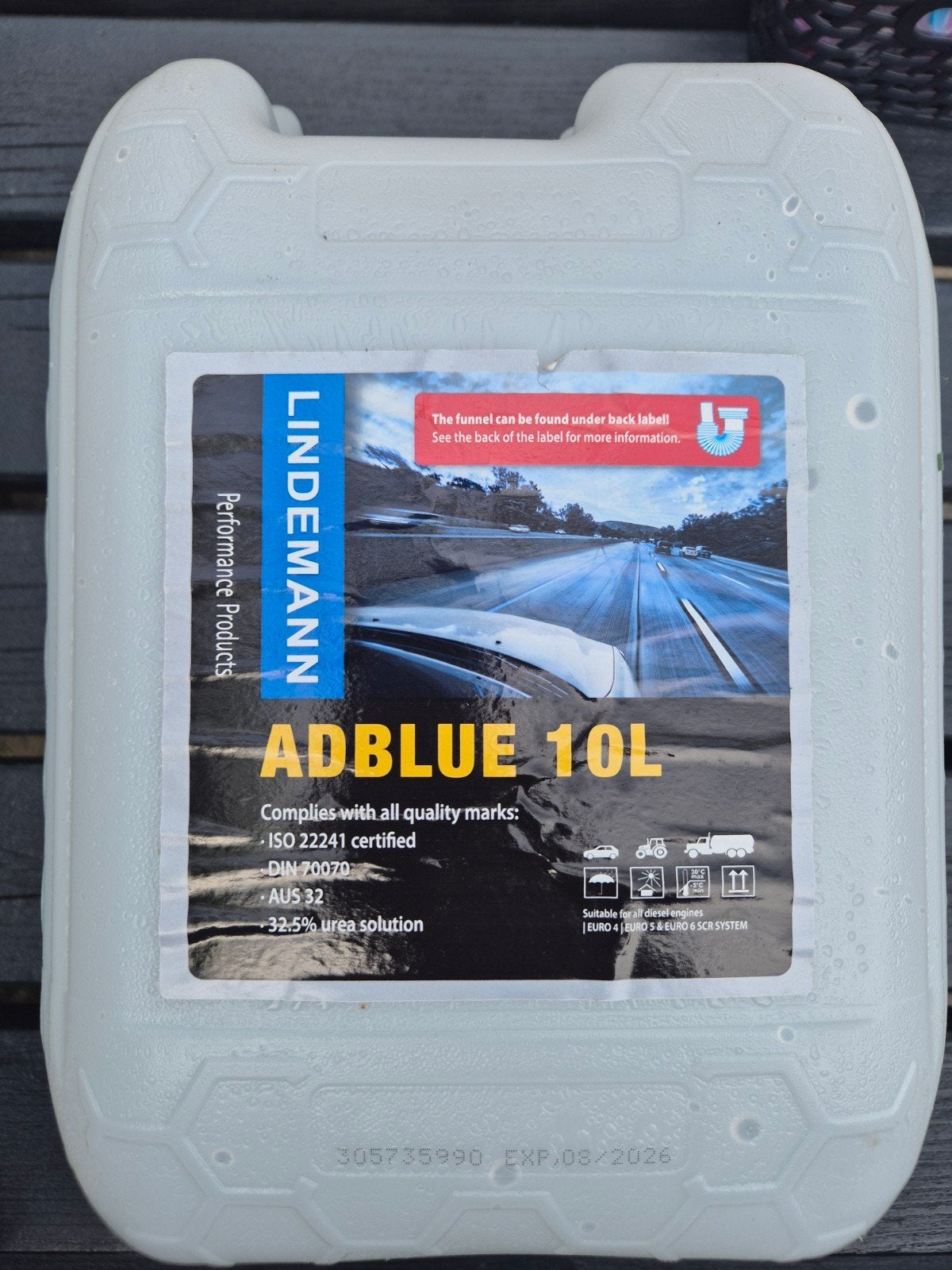 Lindemann AdBlue 10L - Nieuw en Ongebruikt, Ophalen, Nieuw, Universele onderdelen