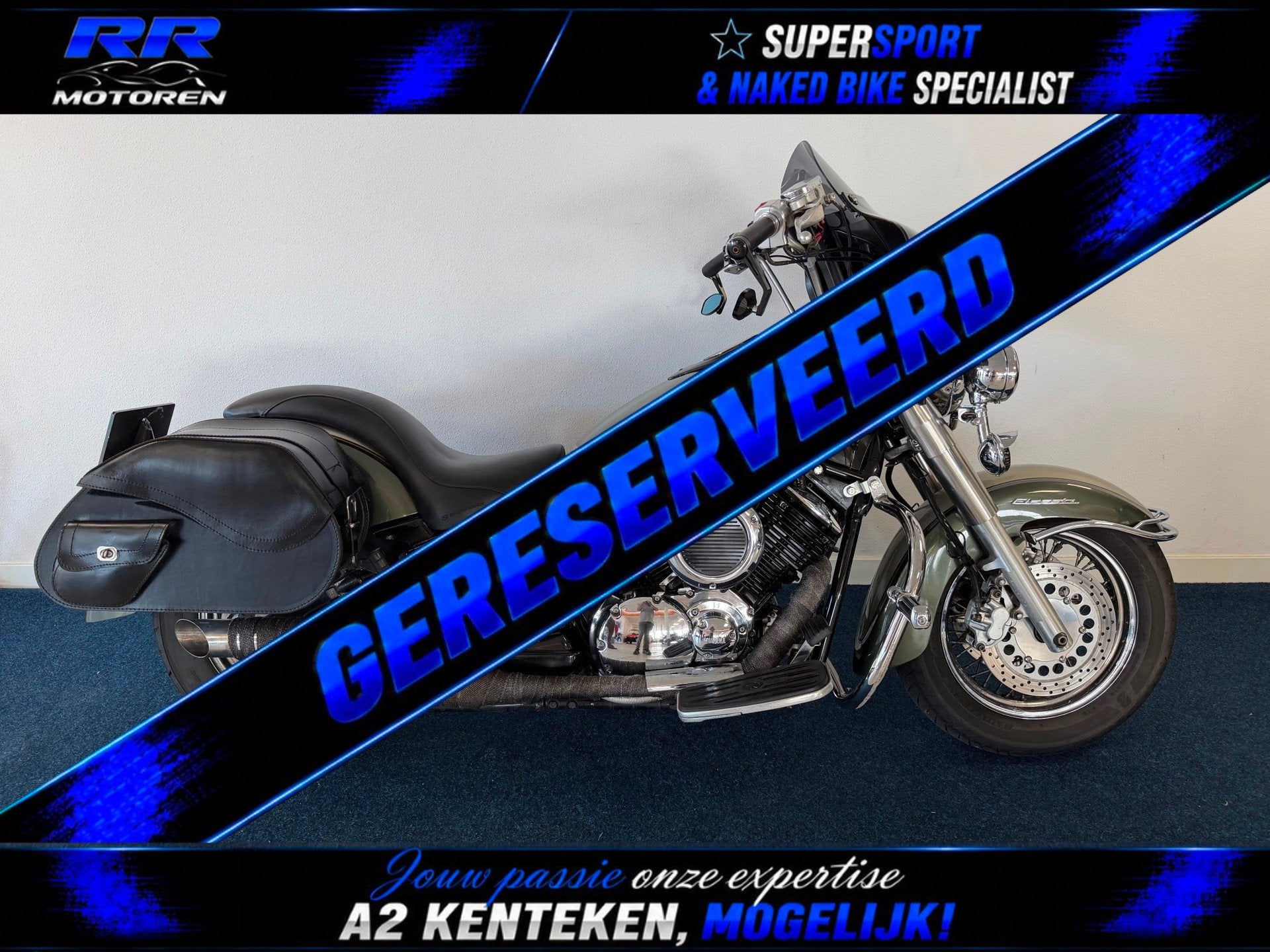 Yamaha Chopper XVS 1100 DRAGSTAR / SUPERKOOPJE / CUSTOM-STYL, 1063 cc, Sportuitlaat, Chopper, Bedrijf