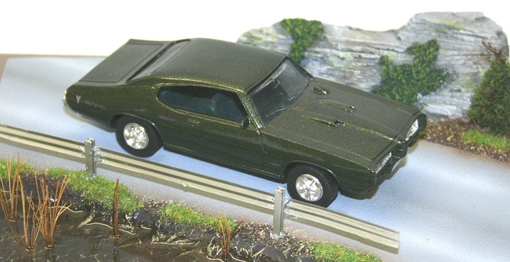 ERTL Pontiac GTO 1968, Hobby en Vrije tijd, Modelauto's | 1:43, Ophalen of Verzenden, Zo goed als nieuw, Auto, Overige merken