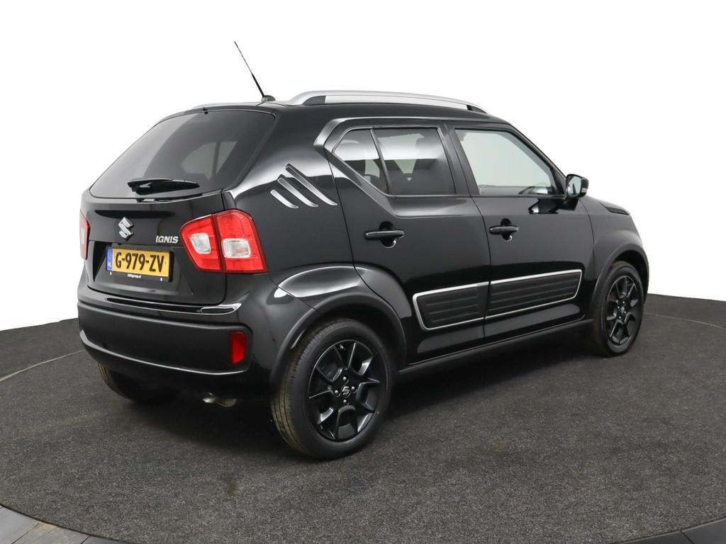 Suzuki Ignis 1.2 Stijl | Automaat | Cruise Control | Navigat, Auto's, Stof, Gebruikt, 4 cilinders, Zwart