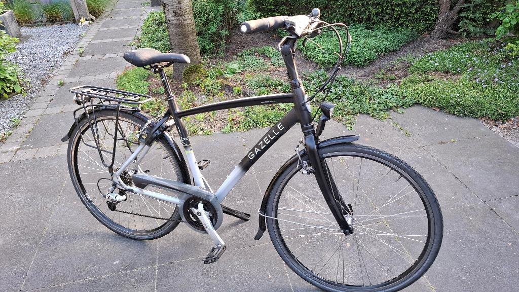 Gazelle Chamonix T27 Hybride maat 53, Ophalen, Velgrem, Versnellingen, Zo goed als nieuw