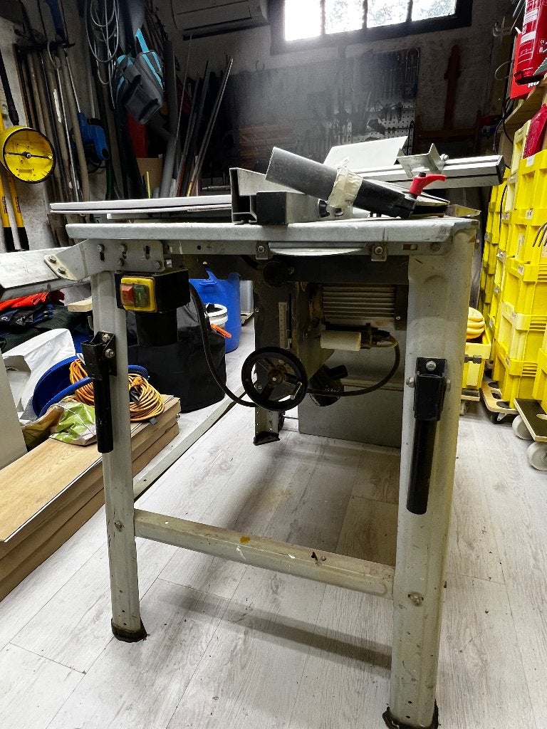 Zaagtafel Holzstar TKS 315E, Gebruikt, Cirkelzaag, 70 mm of meer, 1200 watt of meer