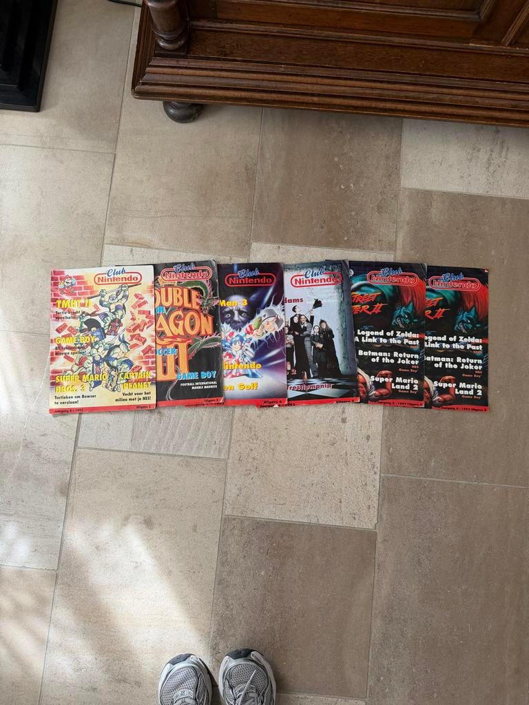 Nintendo Club Tijdschriften Jaargang 4 (1992) - Uitgave 2,3,, Ophalen of Verzenden, Gebruikt