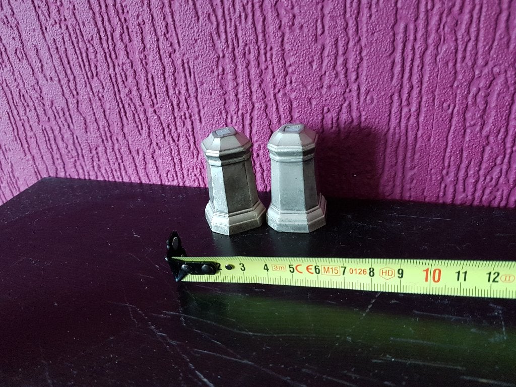 VERZILVERDE PEPER EN ZOUT STELLEN, Ophalen of Verzenden