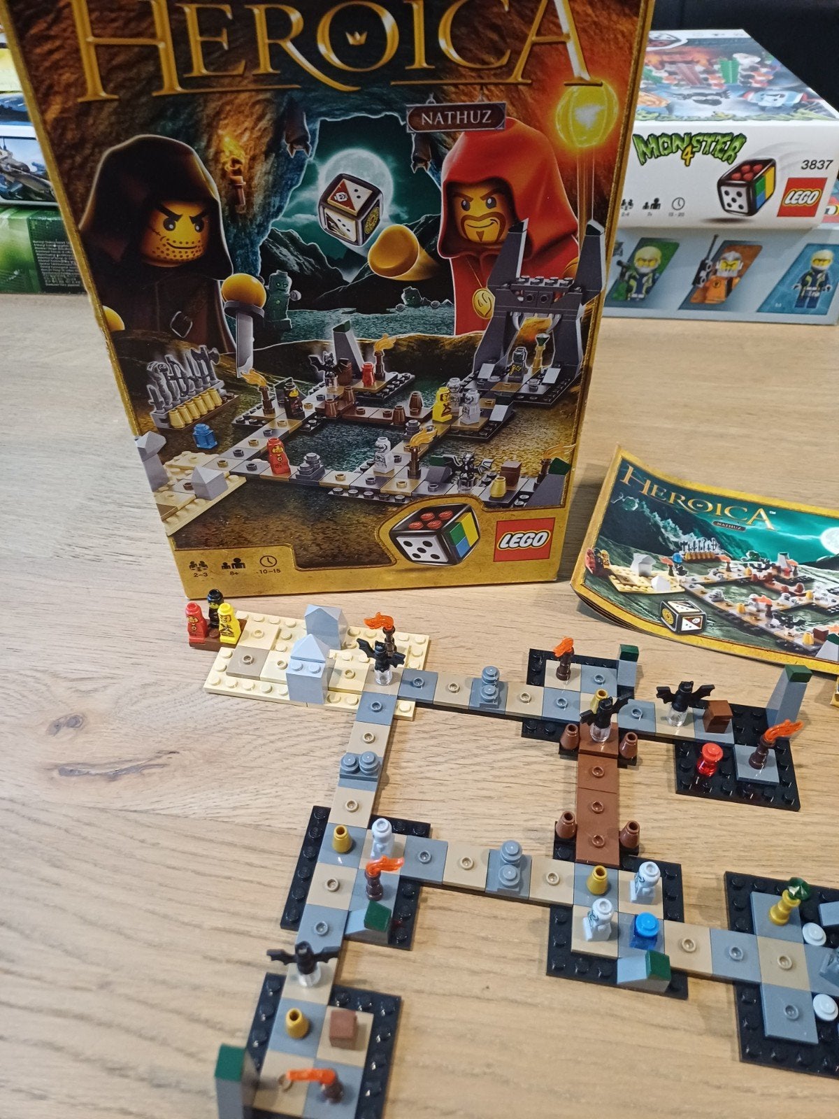 Lego Heroica spel 3859, Verzenden, Zo goed als nieuw