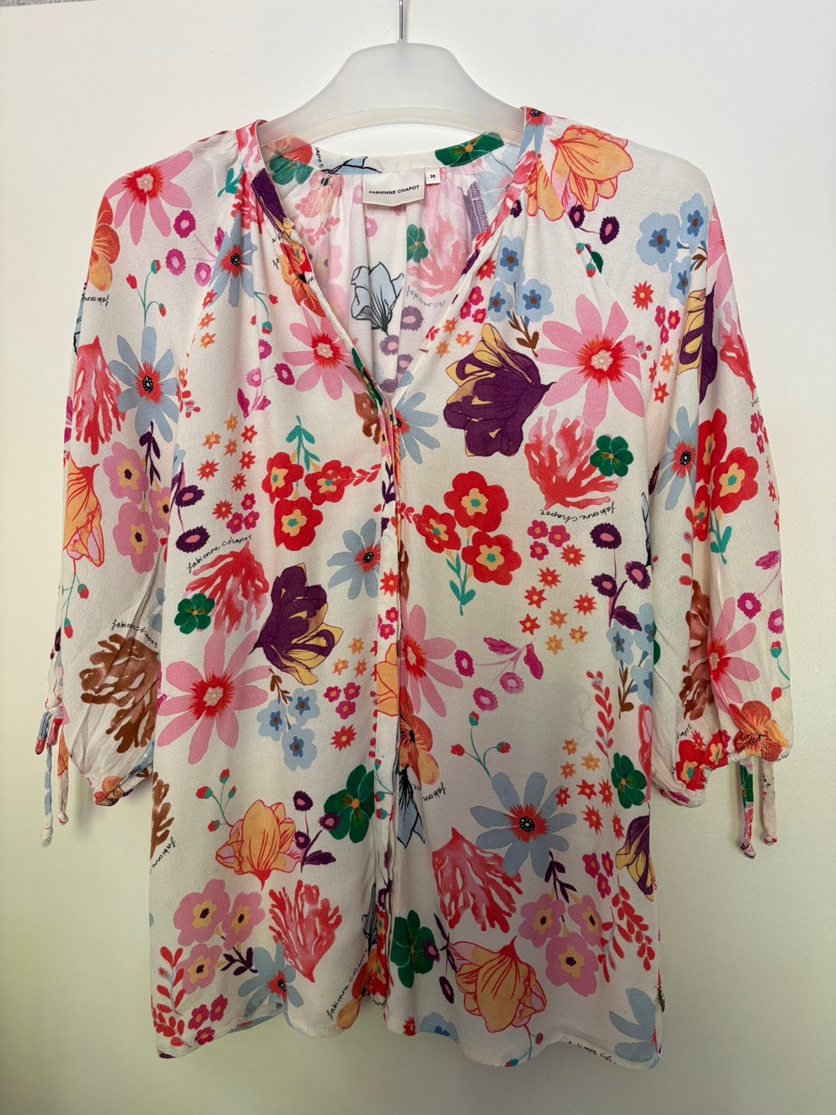 Blouse van Fabienne Chapot in maat 38, Ophalen of Verzenden, Zo goed als nieuw, Maat 38/40 (M), Overige kleuren