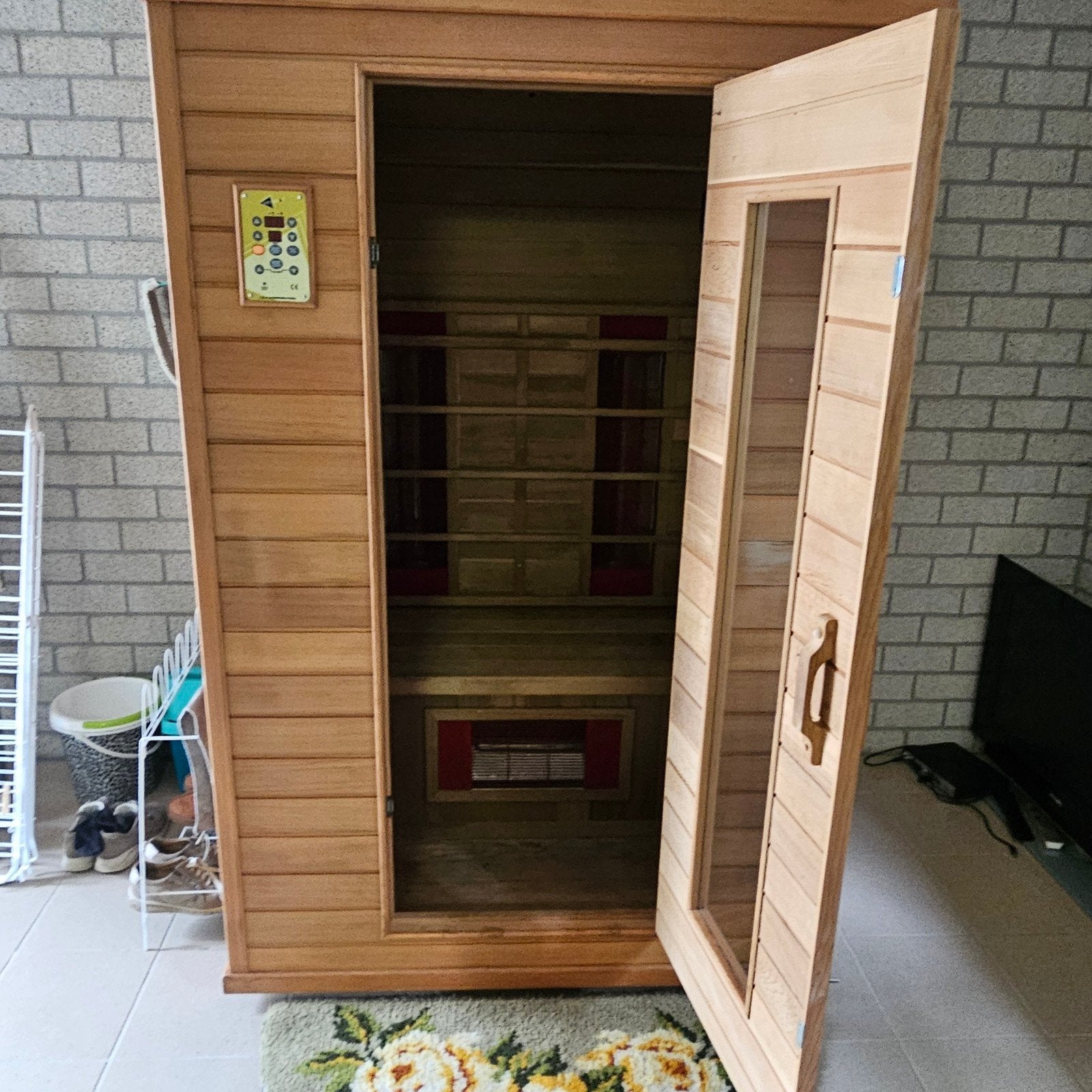 Infrasmart Infrarood Sauna, Sport en Fitness, Sauna, Ophalen, Zo goed als nieuw, Infrarood, Complete sauna