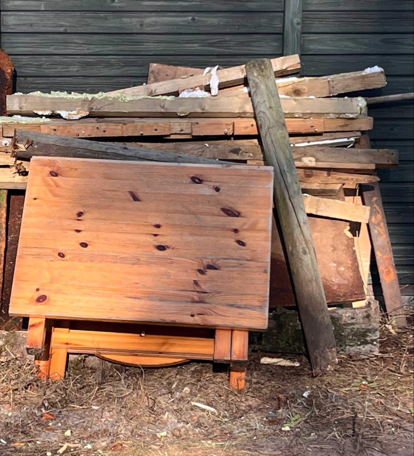 Hout voor diverse doeleinden, Ophalen, Gebruikt, 25 tot 50 mm, Overige typen