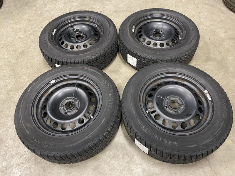 16 inch originele velgen + winterbanden Opel Mokka 5x105, -, Banden en Velgen, -, Gebruikt