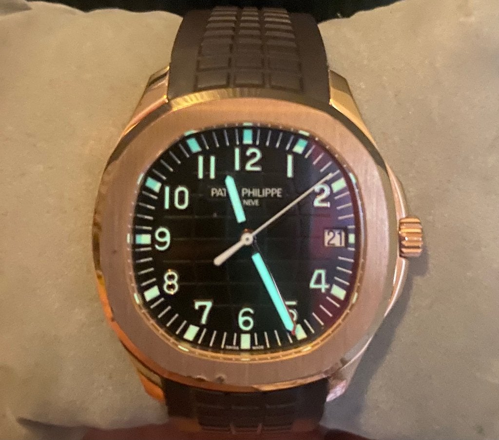 Patek phillipe aquanaut, Sieraden, Tassen en Uiterlijk, Overige merken, Staal, Polshorloge, Overige materialen