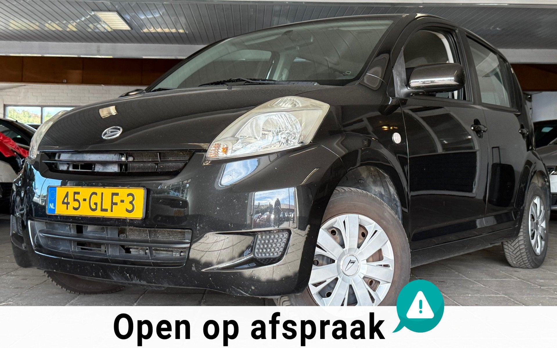 Daihatsu Sirion 2 1.0-12V Premium|NAP|NweAPK|Airco|Carplay|E, Auto's, Voorwielaandrijving, Stof, Gebruikt, Zwart