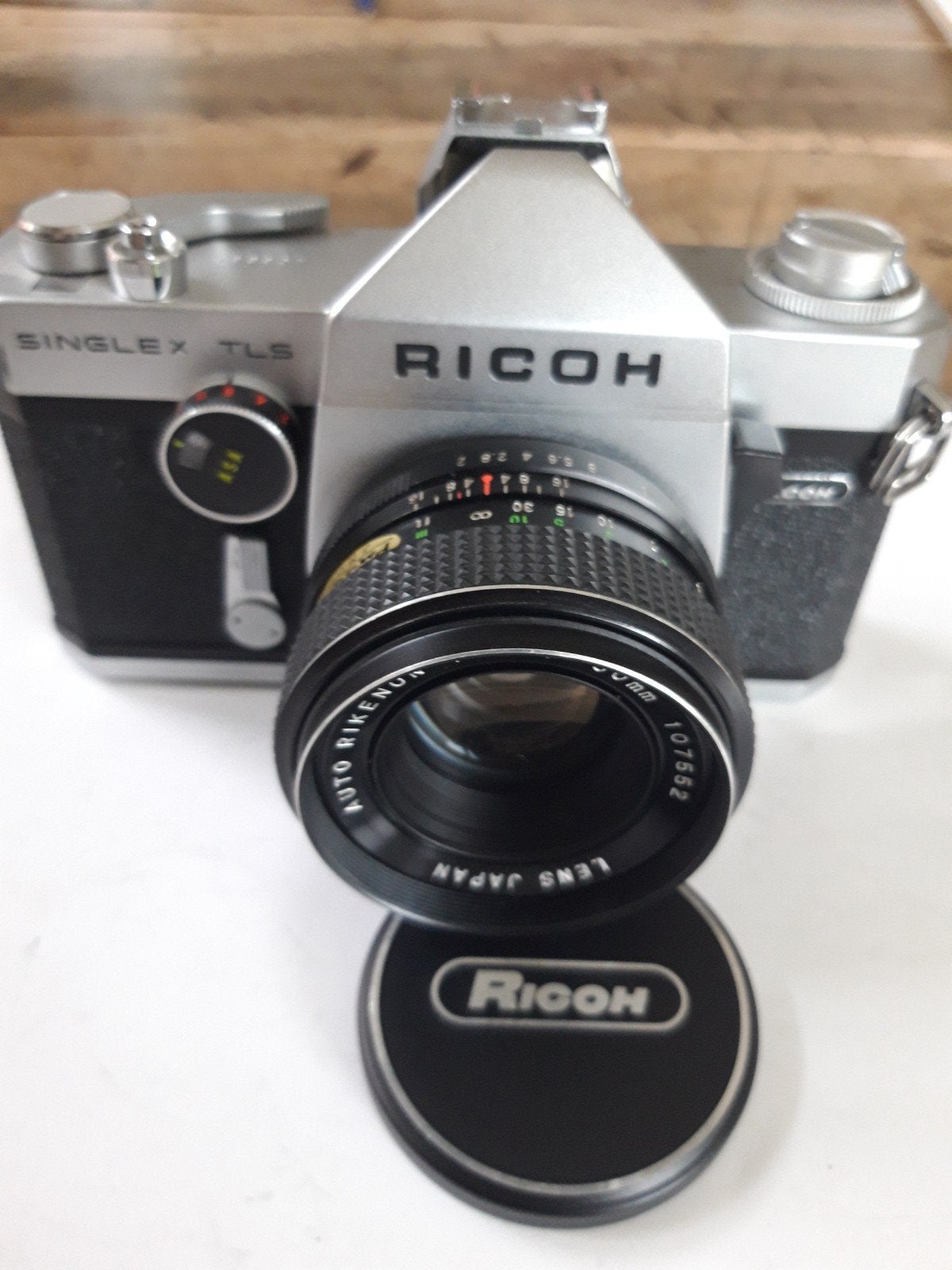 RICOH Singlex TLS , vintage SLR camera, Ophalen of Verzenden, Gebruikt, Compact, Overige Merken