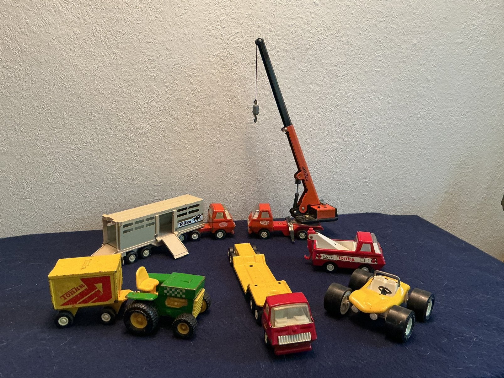 lot TONKA voertuigen, Verzamelen, Speelgoed, Gebruikt, Ophalen of Verzenden