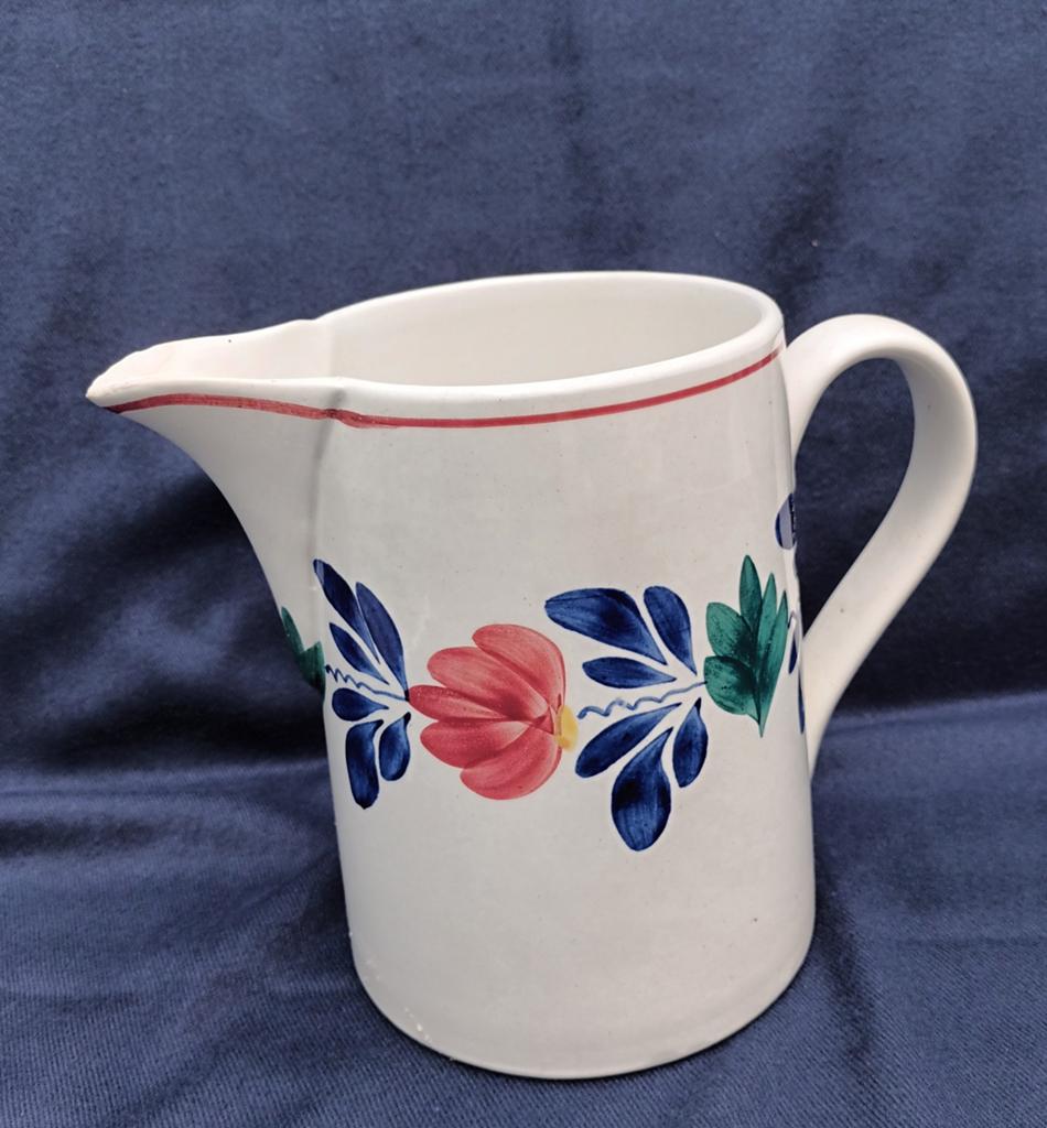 Boerenbont koniekkan.                            mt0-hgt18cm, Antiek en Kunst, Antiek | Servies los, Ophalen of Verzenden