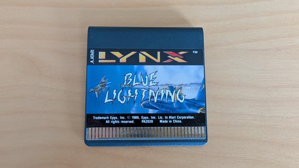 Blue Lightning voor Atari Lynx, 1 speler, Racen en Vliegen, Ophalen of Verzenden, Gekoppelde computers