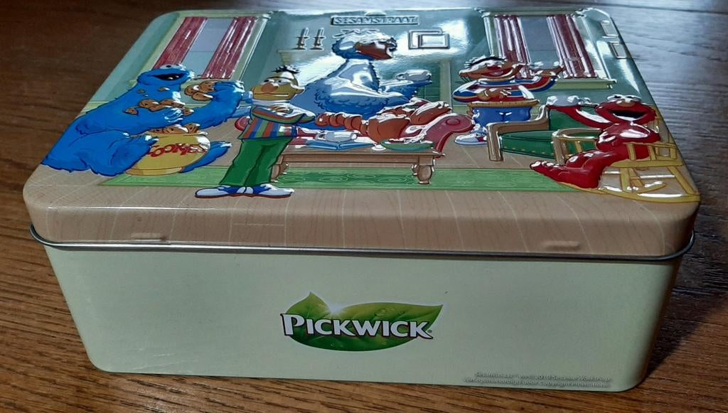 PICKWICK theeblik, Verzamelen, Blikken, Ophalen of Verzenden, Zo goed als nieuw, Thee, Pickwick