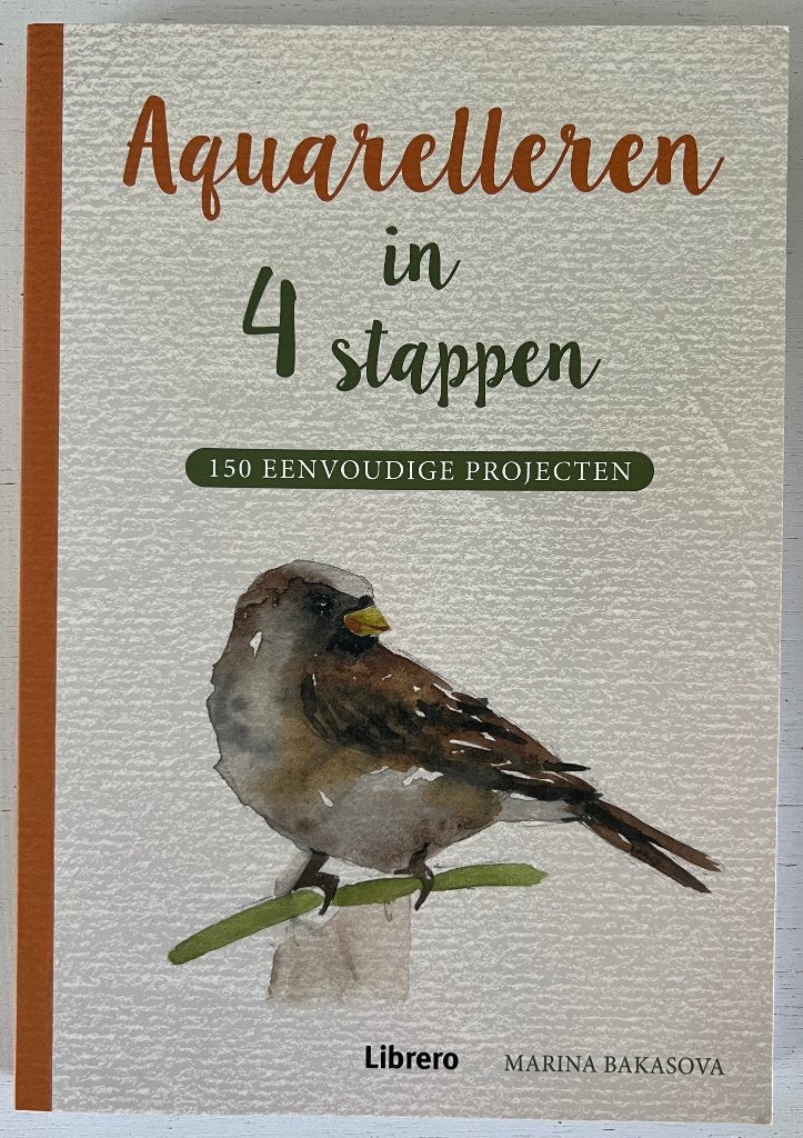 Aquarelleren in 4 stappen - 150 eenvoudige projecten, Boeken, Hobby en Vrije tijd, Ophalen of Verzenden, Zo goed als nieuw, Overige onderwerpen