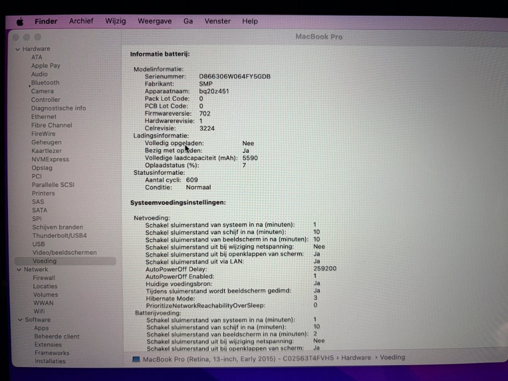MacBook Pro (Retina, 13-inch, Early 2015) - Goede staat, MacBook Pro, Gebruikt, 256 GB, 2 tot 3 Ghz