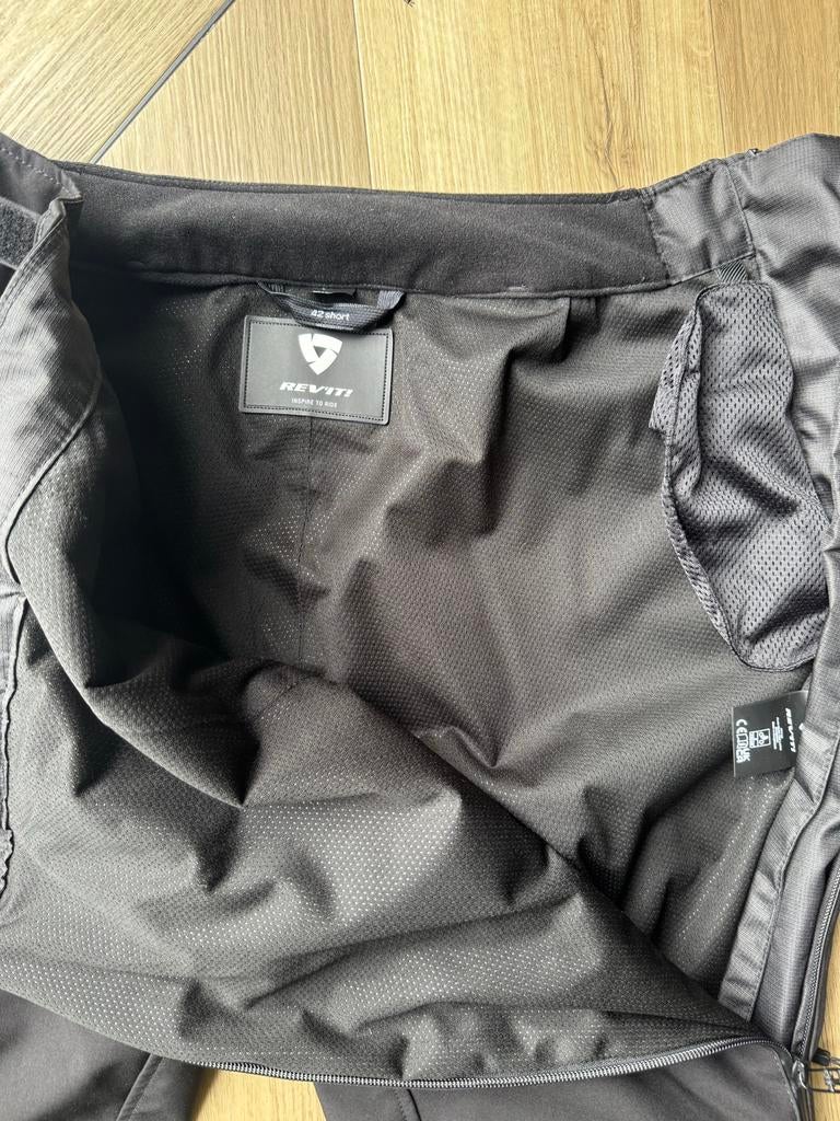 REV'IT! Motorpak Dames (Jas 44, Broek 42 Kort) met rugprotec, Ophalen of Verzenden, Tweedehands, Dames, Jas | textiel
