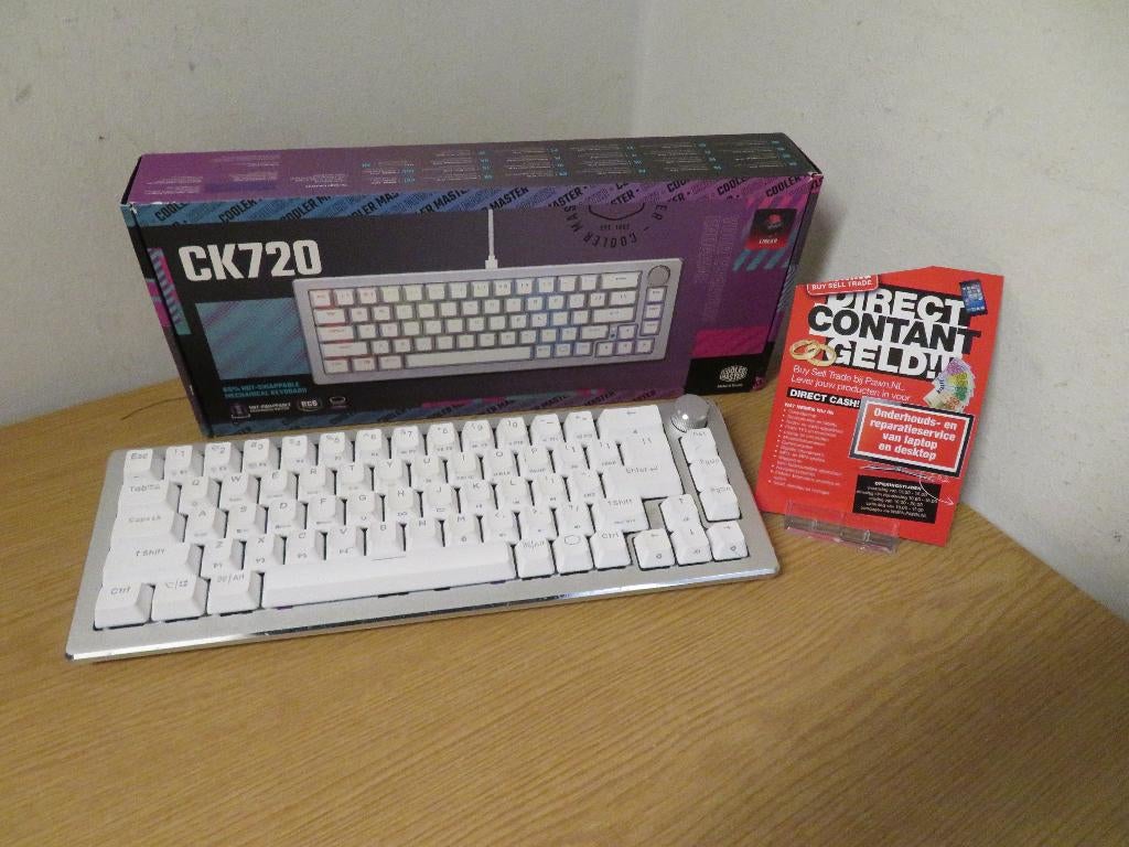 Coolermaster CK720 Toetsenbord | Pawn Eindhoven, Ophalen, Gebruikt, CoolerMaster, Qwerty