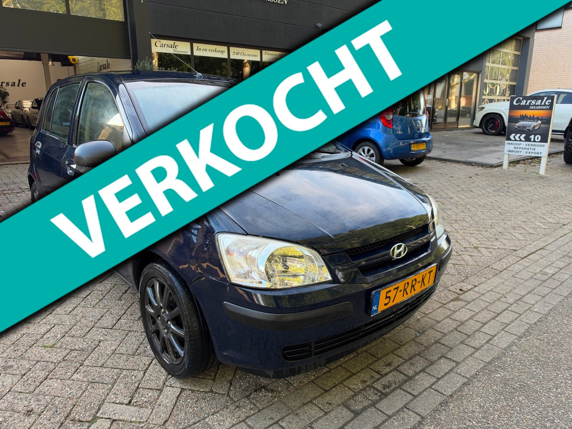 Hyundai Getz 1.1i Young APK JULI 27 LEES TEKST, Voorwielaandrijving, 450 kg, 31 €/maand, 4 cilinders