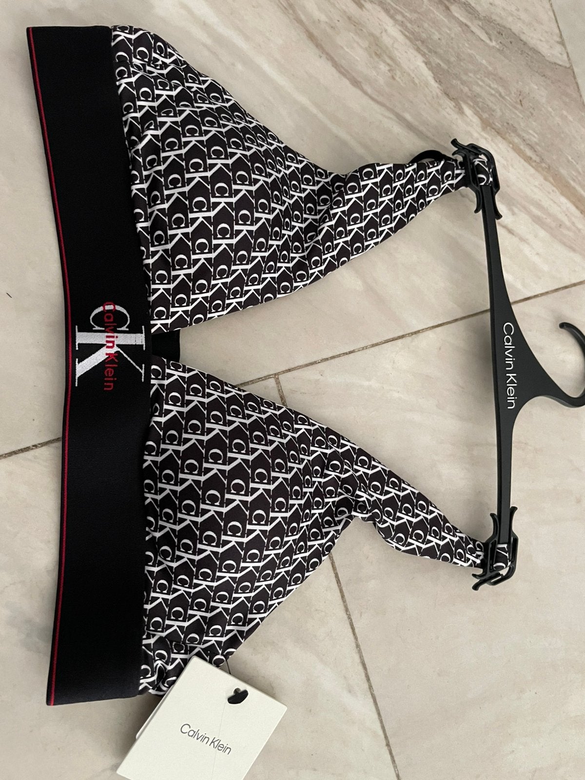 Calvin klein bralette logo small nieuw, Ophalen of Verzenden, Zwart, BH