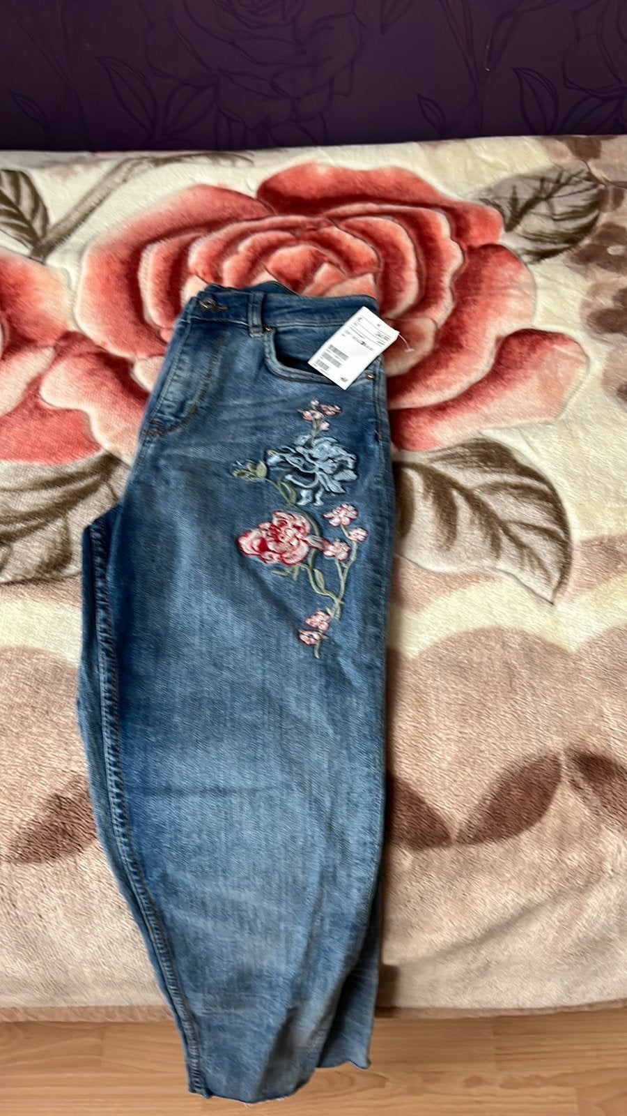 dames broek maat M, Ophalen of Verzenden, Nieuw, Blauw, W30 - W32 (confectie 38/40)