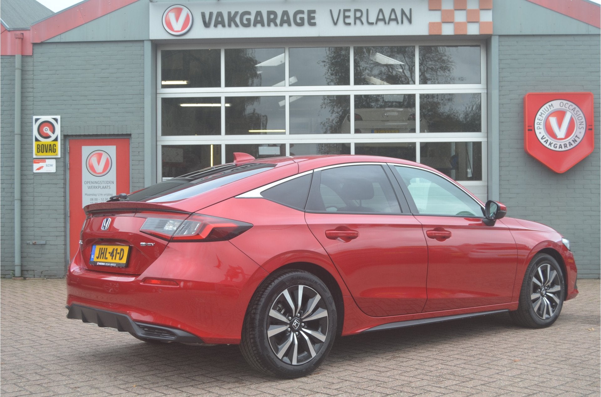 Honda Civic 2.0 e:HEV 184pk Elegance als nieuw!, Gebruikt, Geïmporteerd, Lease, Civic