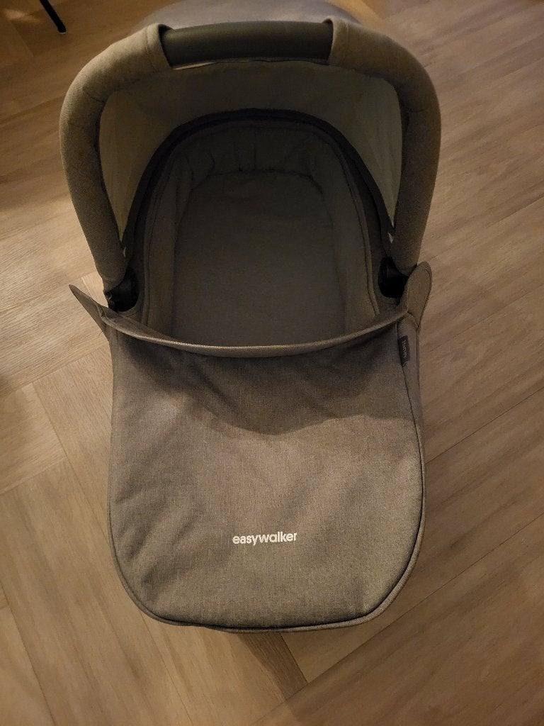 Kinderwagen Easywalker Harvey grijs - compleet, Kinderen en Baby's, Kinderwagens en Combinaties, Ophalen, Gebruikt, Kinderwagen