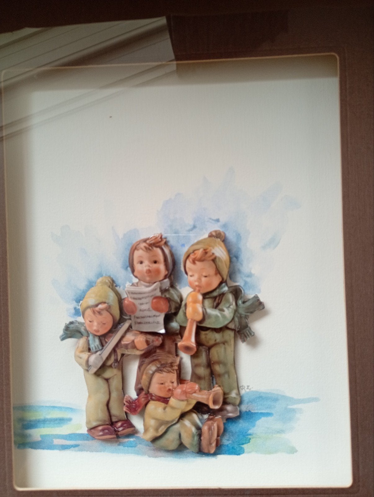 Mooie lijst met 3D kindertjes, Ophalen of Verzenden, Gebruikt