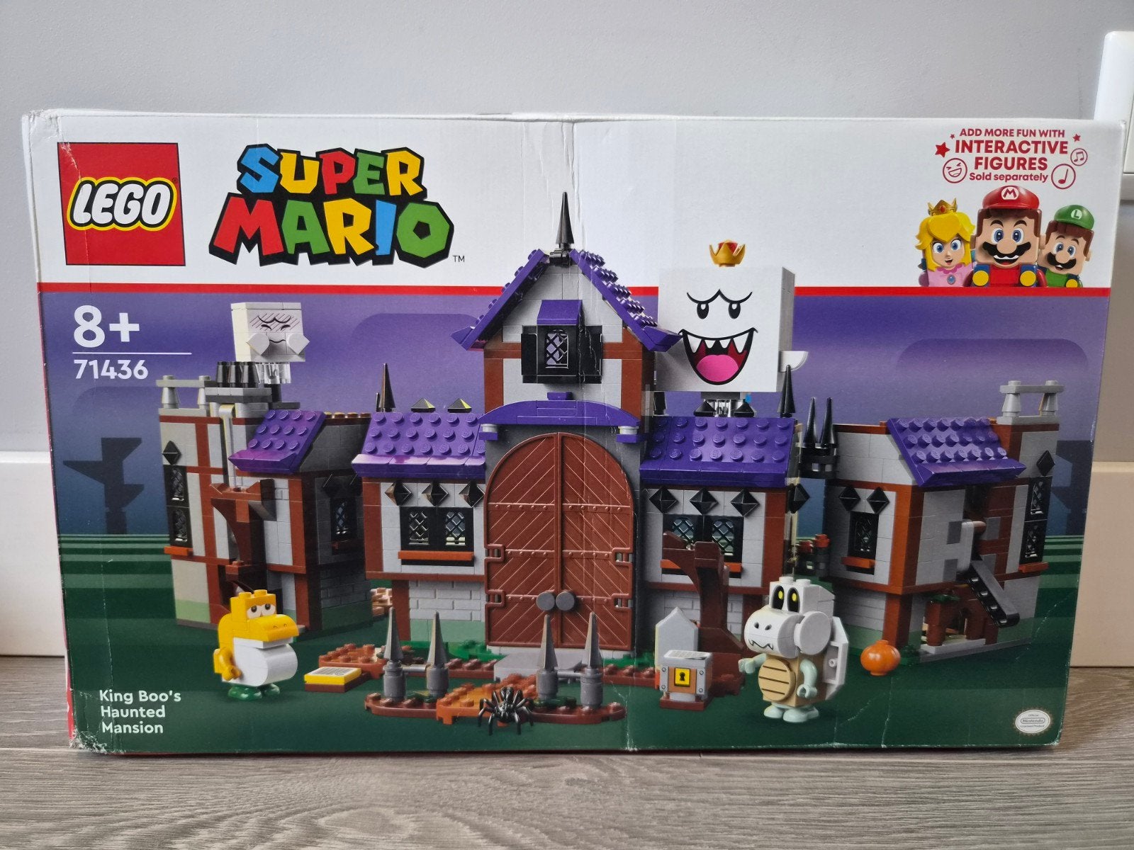 LEGO Super Mario King Boo's Spookhuis (71436), Ophalen of Verzenden, Zo goed als nieuw