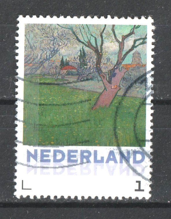 167 H Vincent van Gogh, Verzenden, Na 1940, Gestempeld