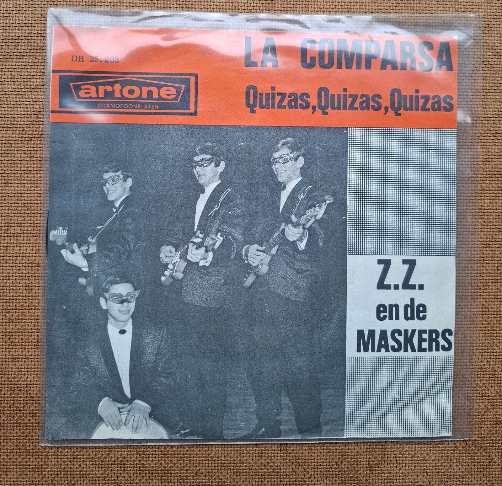 ZZ en de Maskers  - La Comparsa  - Single is TOP, Cd's en Dvd's, Vinyl Singles, Ophalen of Verzenden, Gebruikt, 7 inch, Pop