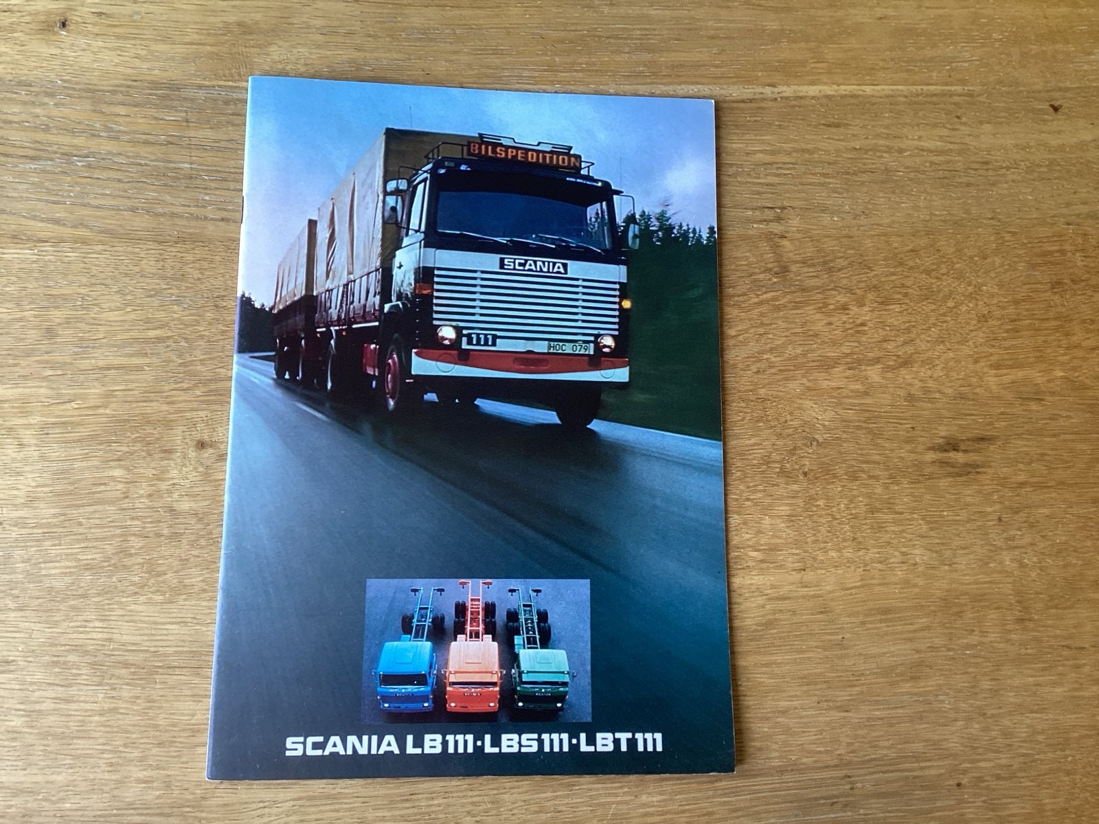 Scania LB 111-LBS 111-LBT 111 brochure 1975, Ophalen of Verzenden, Zo goed als nieuw, Overige merken