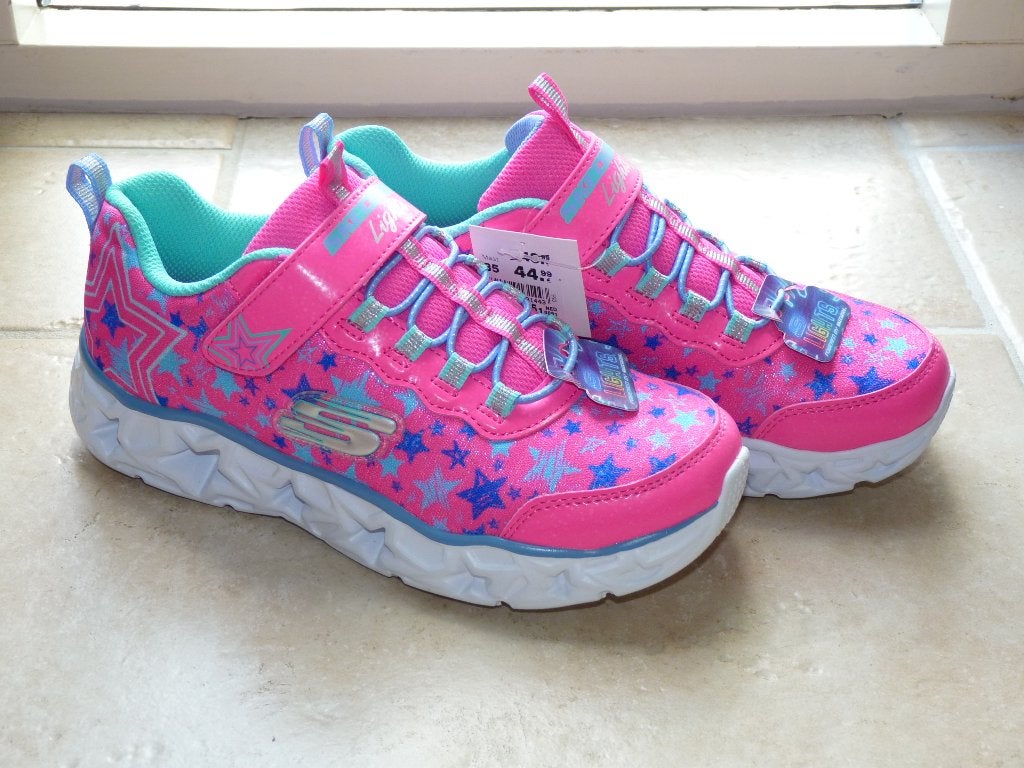 Skechers Lights roze meisjes sneakers maat 35 NIEUW in doos!, Meisje, Schoenen, Nieuw, Skechers