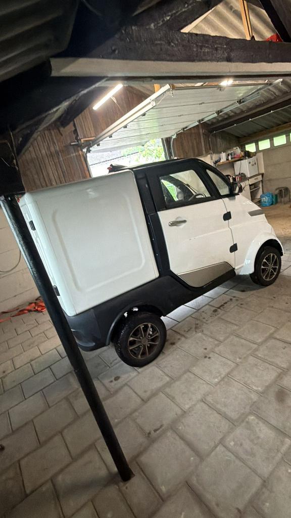 Overdekte Scootmobiel rijbewijs vrij met laadcabine, Ophalen of Verzenden, Zo goed als nieuw, 46 km of meer, 16 km/u of meer