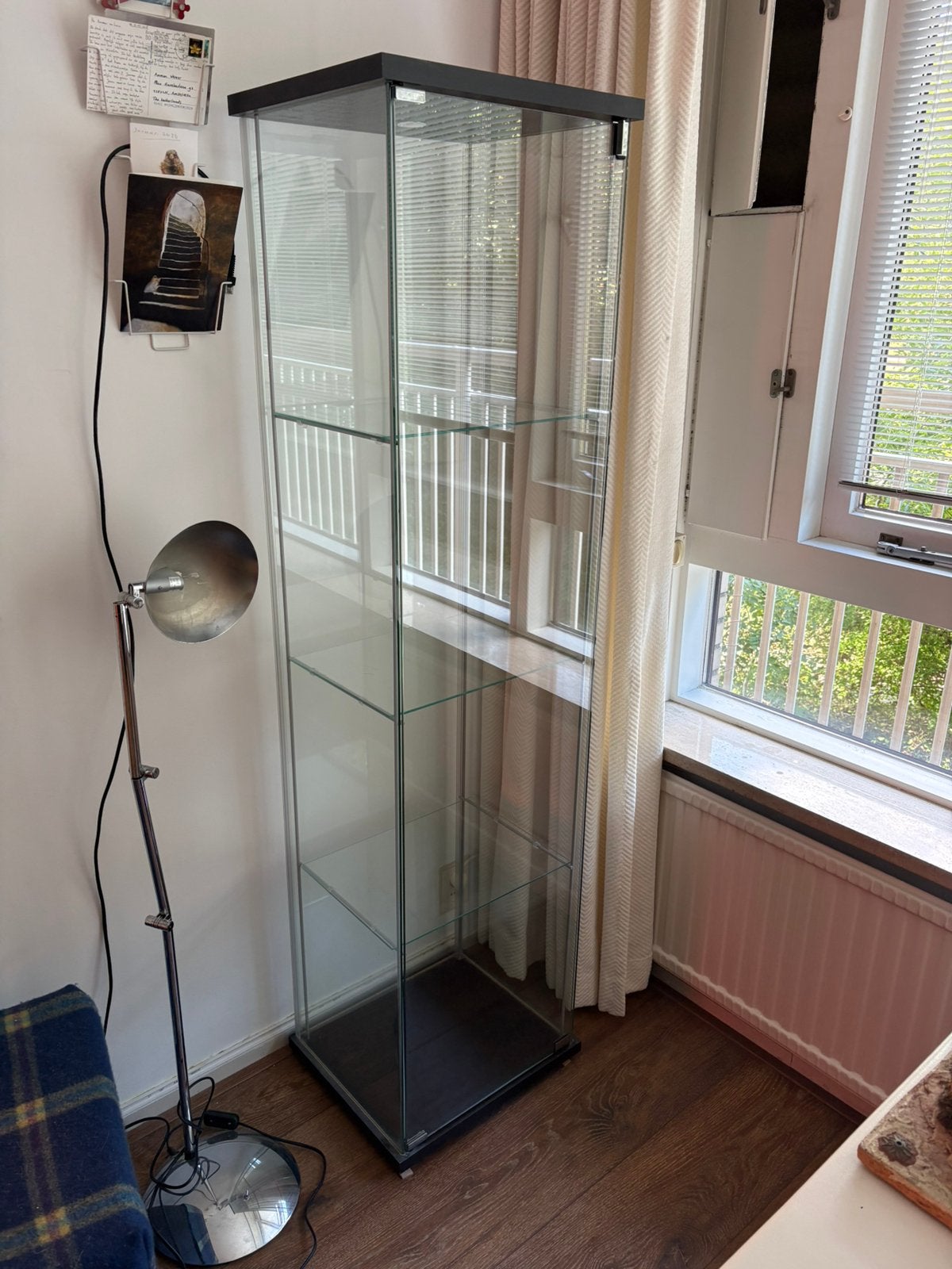 Vitrinekast Ikea, Ophalen, Zo goed als nieuw, 25 tot 50 cm, Minder dan 50 cm