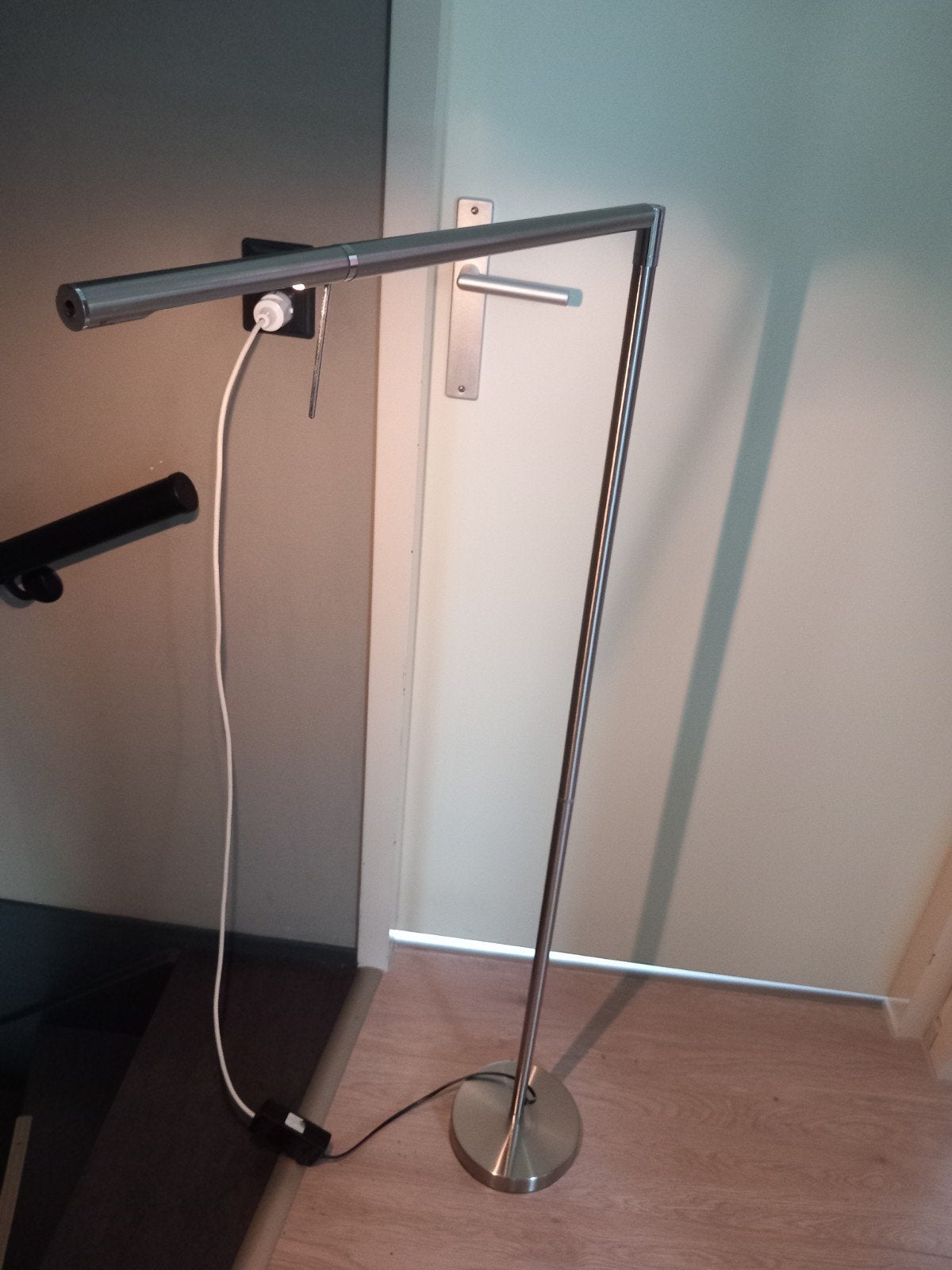 Lucide model Bergamo Led vloerlamp# nieuwstaat, Ophalen, Metaal