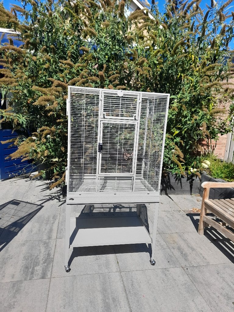 Montana new Madeira single platinum kooi, Dieren en Toebehoren, Ophalen, Zo goed als nieuw, Metaal, Vogelkooi