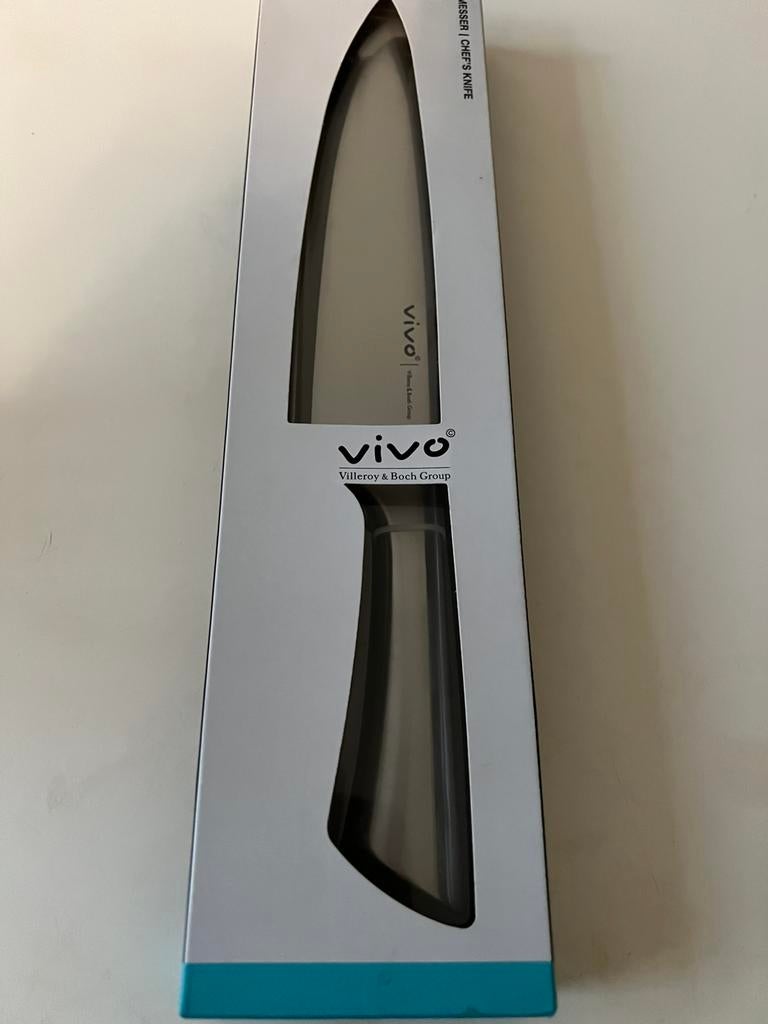 Nieuw Villeroy & boch vivo koksmes in doos, Ophalen of Verzenden, Nieuw, Rvs of Chroom
