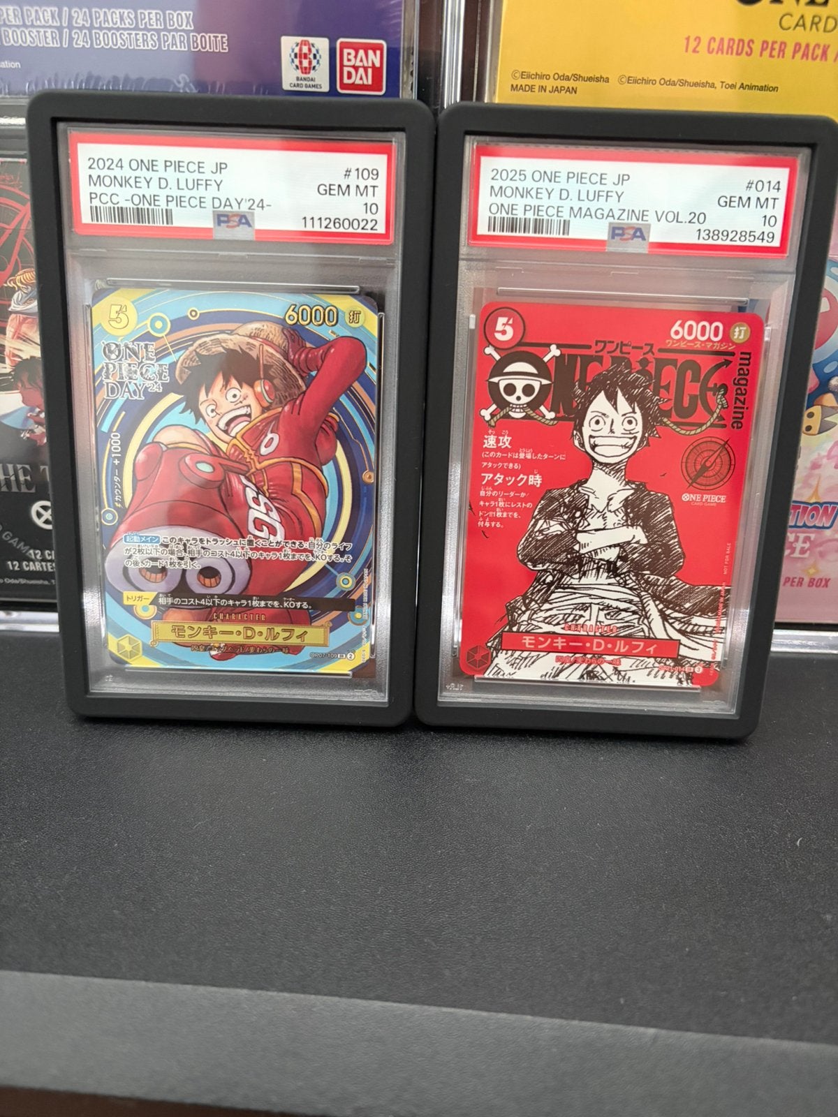One piece monkey.d.luffy. Promo’s PSA10, Ophalen of Verzenden, Zo goed als nieuw
