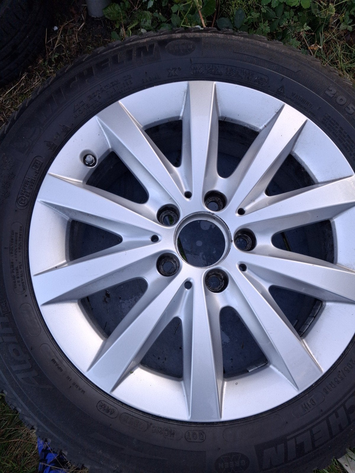 Mercedes cla velgen winterbanden, Ophalen