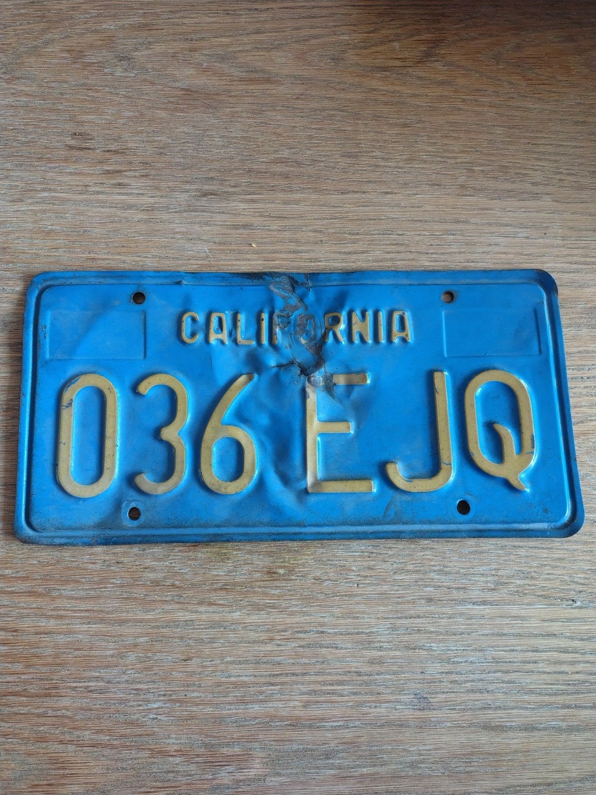 California kentekenplaat, Ophalen of Verzenden, Gebruikt, Auto's