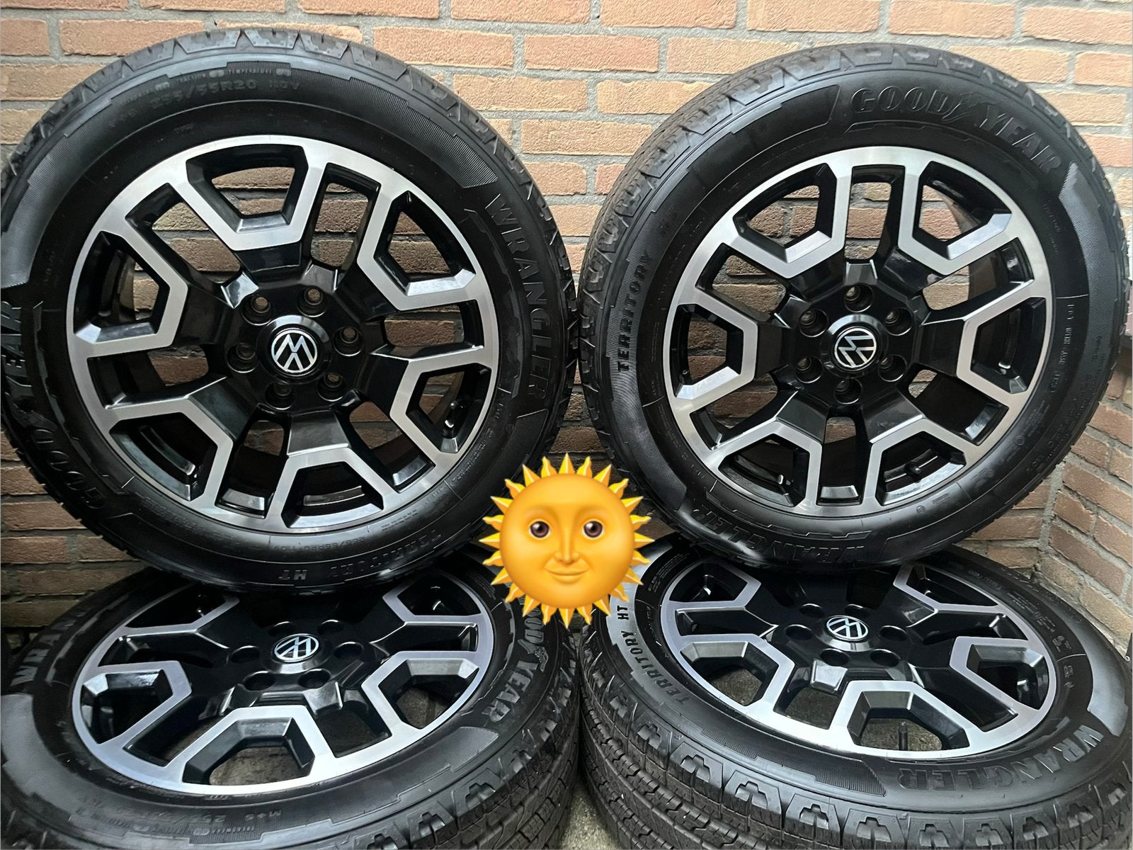 NIEUWE 20” originele Vw Amarok Ford Ranger Goodyear zomerset, Auto-onderdelen, Banden en Velgen, Bestelwagen, 255 mm, Banden en Velgen