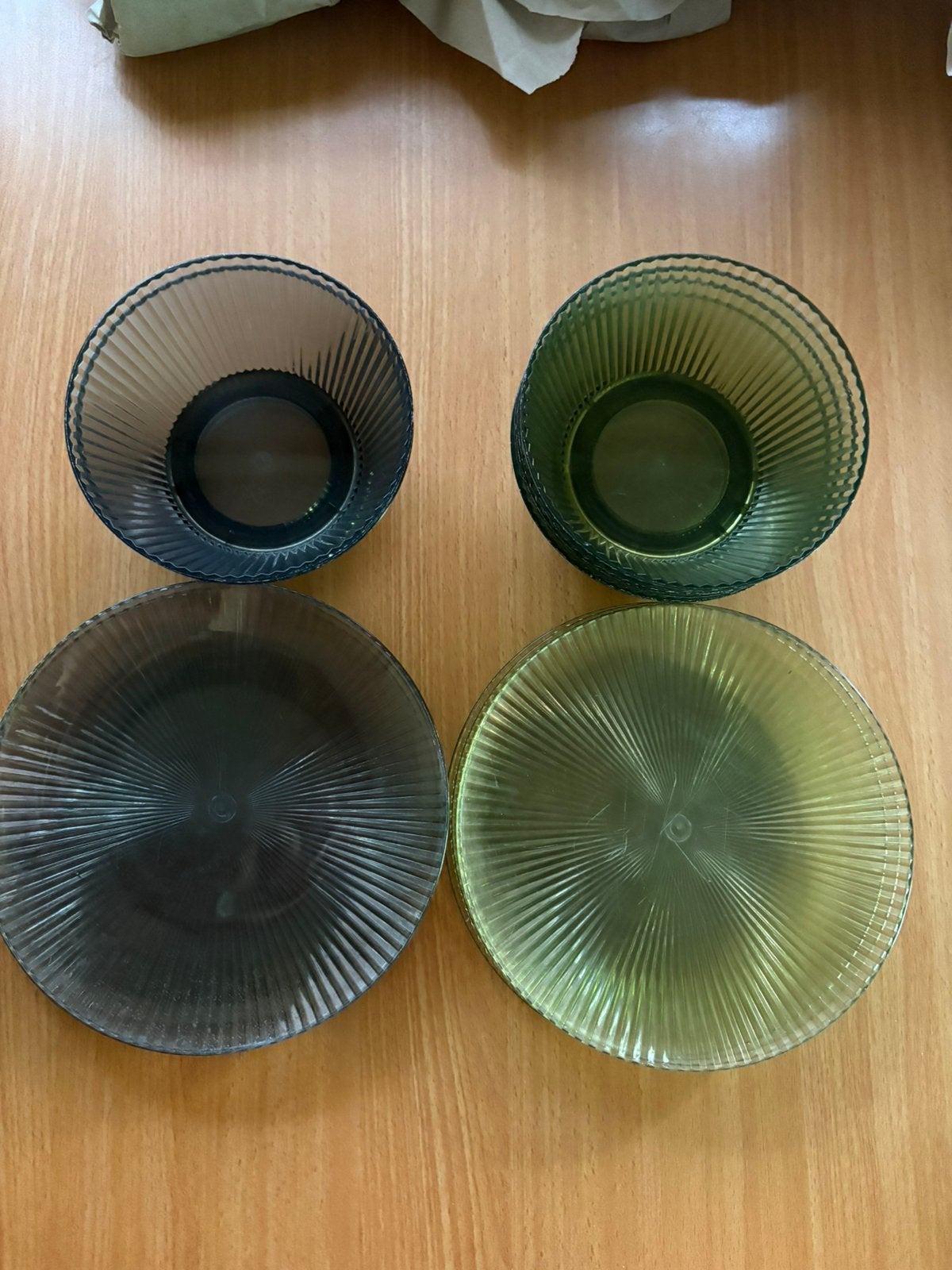 Camping servies, Ophalen, Gebruikt