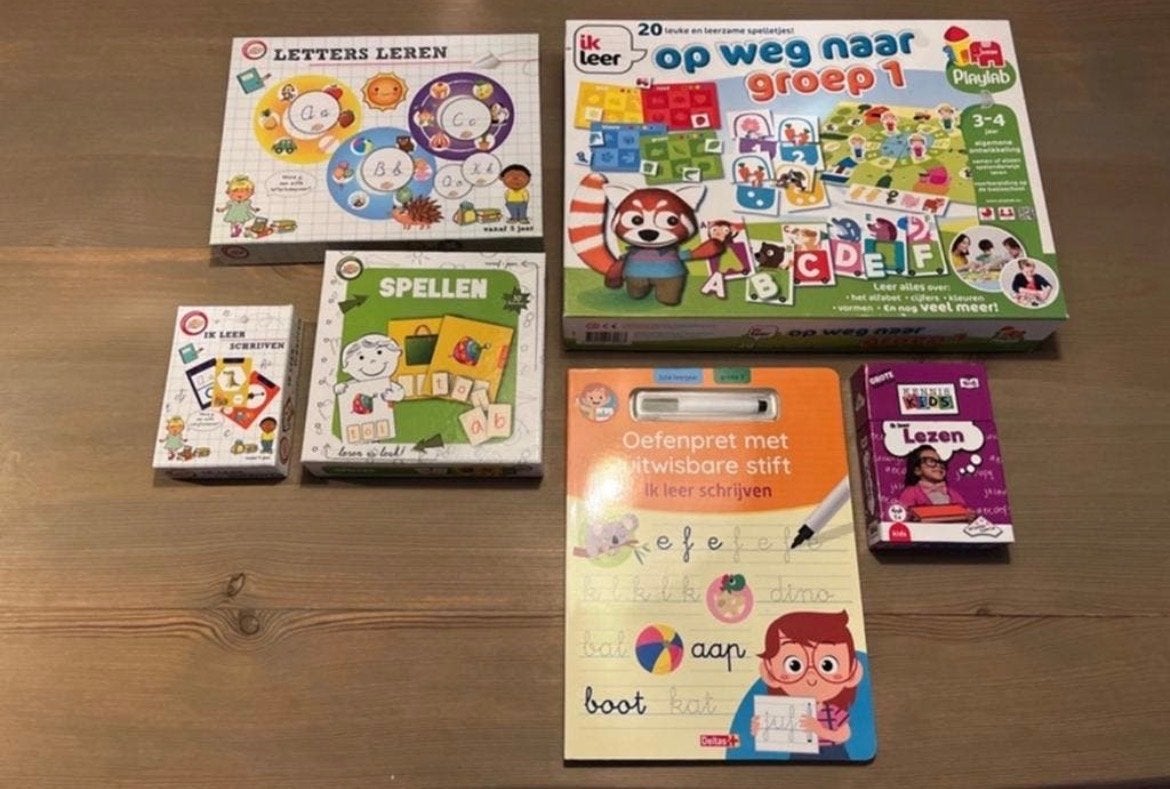 Educatieve Spellenpakket: Leren Lezen, Schrijven, Rekenen, Kinderen en Baby's, Speelgoed | Educatief en Creatief, Ophalen, Gebruikt