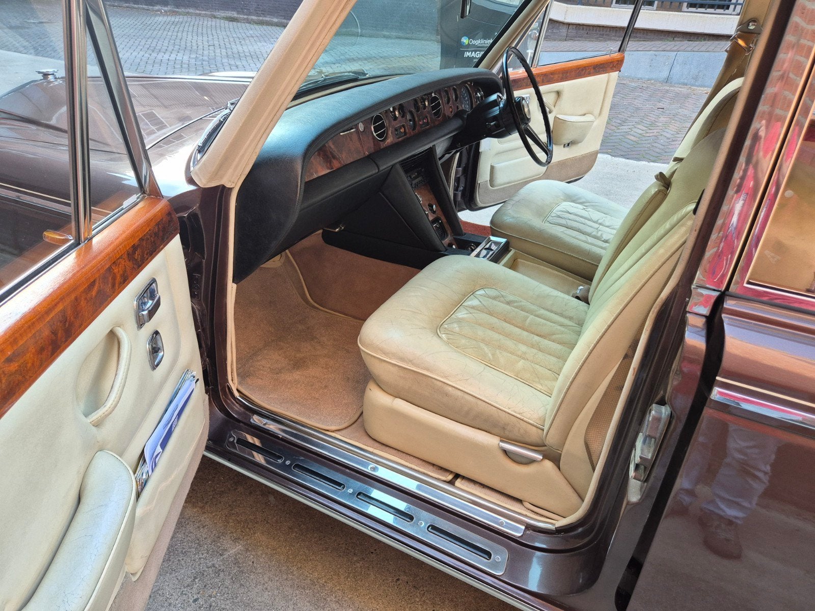 Rolls-Royce Silver Shadow op LPG!! 6.7 AUT 1970 Bruin, foto 7