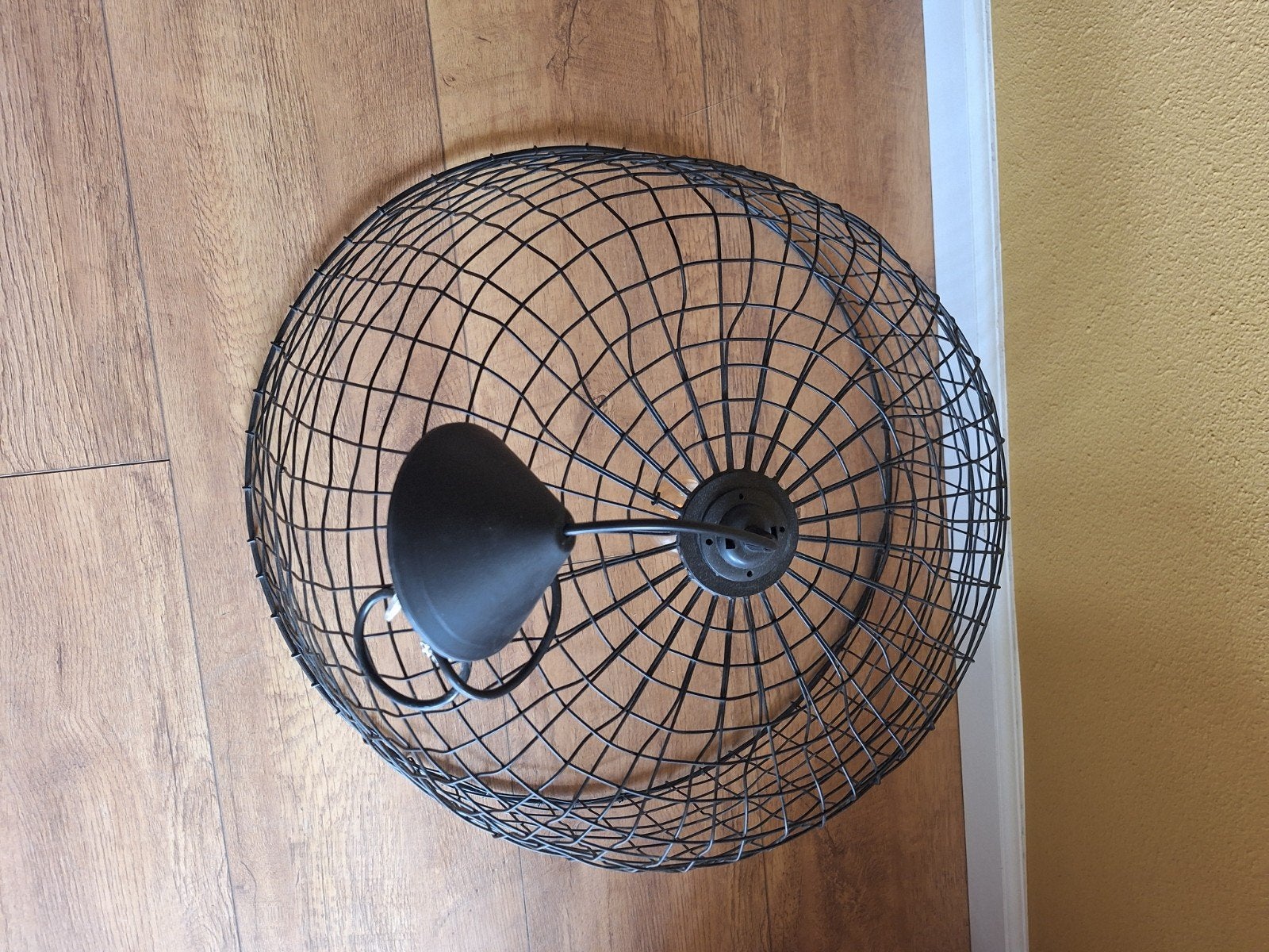 lamp, Huis en Inrichting, Lampen | Lampenkappen, Ophalen of Verzenden, Zo goed als nieuw, Rond, Hanglamp
