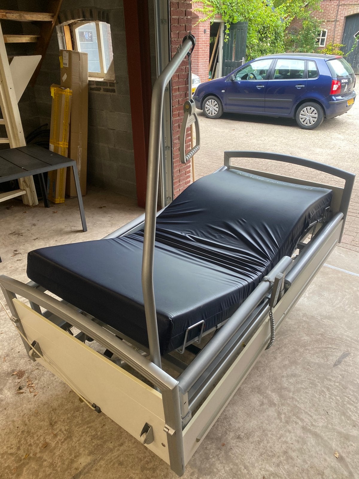 Ziekenhuisbed, verpleegbed, hoog/laag bed., Huis en Inrichting, Slaapkamer | Bedden, Verstelbaar, Eenpersoons, Ophalen of Verzenden