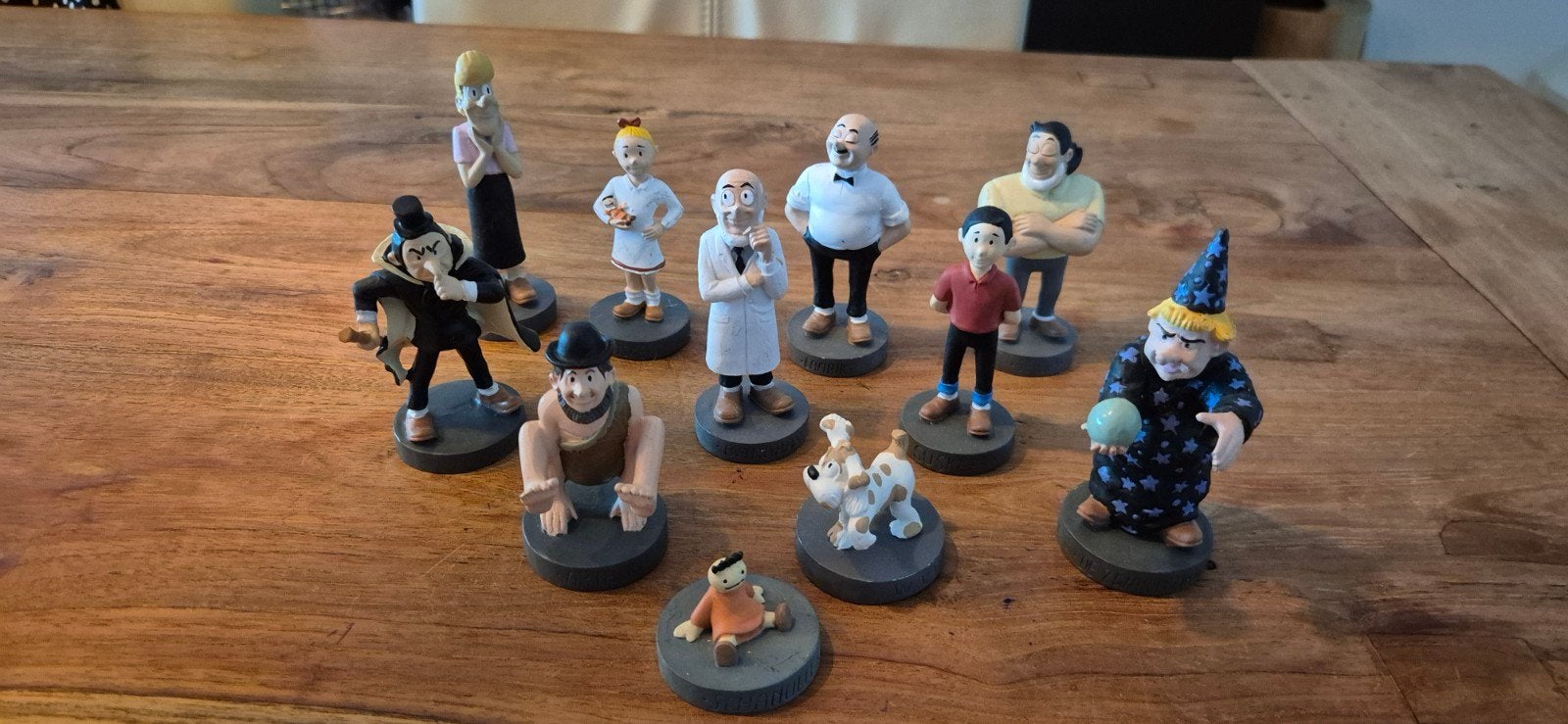 11 poppetjes van Suske en Wiske., Verzamelen, Ophalen of Verzenden, Gebruikt
